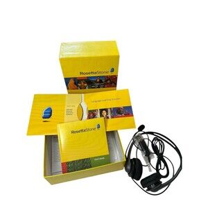 Rosetta Stone DANSK DANISH Language Learning Software v2  with Guide and Headset